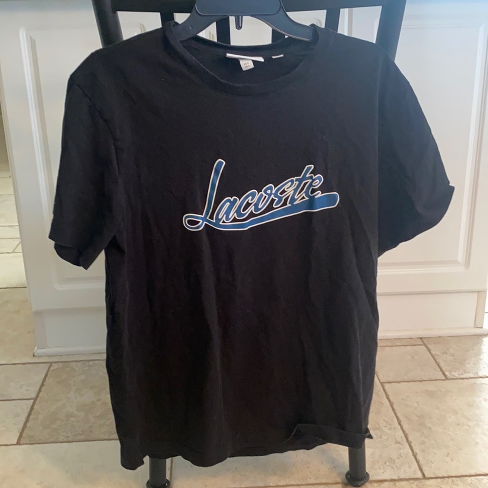 Lacoste T shirt classic lettering